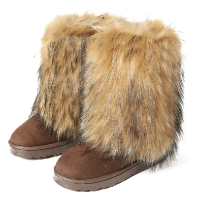 EVE Furrzy Thick-soled Snow Boots NGZR-66218