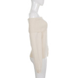 EVE One Shoulder Knits Sweater GWEN-JMIC43926