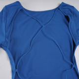 EVE Sexy Backless Bandage Dress GPKJ-MR42600