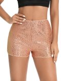 EVE Sequin Solid Color Short GXRF-QC081