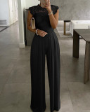 EVE Plus Size Solid Color Jumpsuit GXRF-Y39