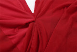 EVE Single Shoulder Long Sleeve Maxi Dress XEF-K25D82042