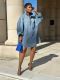 EVE Loose Gradient Denim Mini Dress GYLN-8040