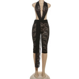 EVE Lace Backless Jumpsuit XEF-K25Q82352