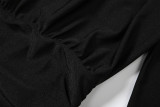 EVE Solid Color Mini Dress XEF-K23D83894
