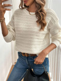 EVE Back Bow-tie Pullover Sweater GZYF-1197