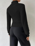 EVE Hollow Out Long Sleeve Sweater GZYF-1019