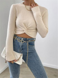 EVE Cross Knits Long Sleeve Sweater GZYF-1025