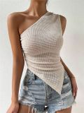 EVE Single Shoulder Knits T-shirts GZYF-1130