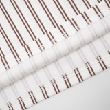 EVE Stripe Shirt Two Piece Skirts Set MXBF-Y25ST429