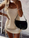 EVE Sleeveless Tie Up Knits Mini Dress GZYF-1150