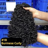 EVE Human Hair Double-Ply Braided Hair Bundle Wig JFDX-97507