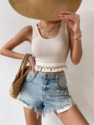 EVE Fashion Tassel Tank Tops GZYF-1083