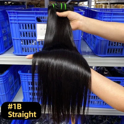 EVE Human Hair Double-Ply Braided Hair Bundle Wig JFDX-97507