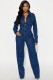 EVE Fashion Long Sleeve Denim Jumpsuit LX-3587