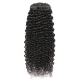 EVE Human Hair Kinky Curly Clip Wig 8pcs JKLS-76565