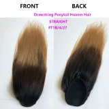 EVE Human Hair Straight Drawstring Ponytail Wigs JKLS-31392