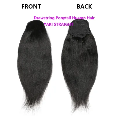 EVE Huamn Hair Straight Drawstring Ponytail JKLS-48095