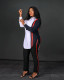 EVE Solid Color Stripe Pants SHMF-6135