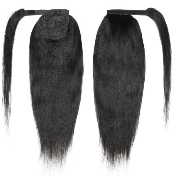 EVE Human Hair Wrapped Ponytail Wig JKLS-46049