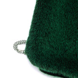 EVE Fashion Solid Color Fur Warm Sleeveless Top GSBD-Y25TP358