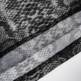 EVE Mesh Zipper Top Flare Pants Two Piece Set GSBD-D25ST445