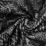 EVE Mesh Zipper Top Flare Pants Two Piece Set GSBD-D25ST445