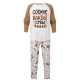 EVE Christmas Print Matching Family Long-Sleeve Pajama Set GSGS-0716