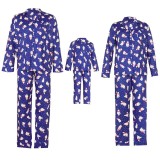 EVE Christmas Print Crew Neck Family Matching Sets GSGS-0616