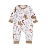 EVE Christmas Print Matching Family Long-Sleeve Pajama Set GSGS-0716