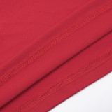 EVE Solid Color Hollow Out Backless Mini Dress GSZM-C25DS369