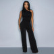 EVE Sleeveless Slash Neck Jumpsuit YF-20002