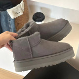 EVE Thick-soled Short Snow Boots (Heel height: 3CM) GDMX-1020