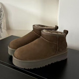 EVE Thick-soled Short Snow Boots (Heel height: 3CM) GDMX-1020