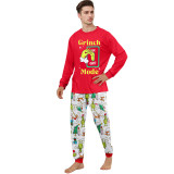 EVE Christmas Letter Print Matching Family Long-Sleeve Pajama Set GSGS-0865