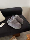 EVE Thick-soled Elastic Band Fur Slippers GDMX-2024