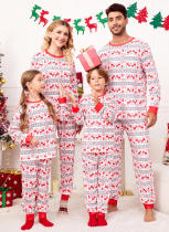EVE Christmas Print Family Home Parent-Child Set GSGS-0574#