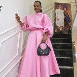 EVE Loose Solid Color Three Piece Skirt Set GANY-LB1418