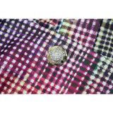 EVE Plaid Print Long Sleeve Blazer Pants 2 Piece Set YF-10952