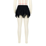 EVE Double-Layer Lace Irregular Mini Skirt ASL-6671