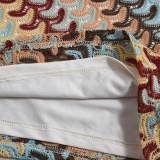 EVE Slash Shoulder Sleeveless Knits Mini Dress GFRT-041674DBG