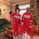 EVE Christmas Print Family Matching Pajama Set GSGS-0806
