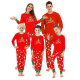 EVE Christmas Letter Print Matching Family Long-Sleeve Pajama Set GSGS-0720