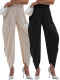 EVE Solid Color Flower Bud Ninth Pant GXHF-M80802-B