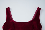 EVE Velvet Sleeveless Tank Dress GLAG-D5A20537F