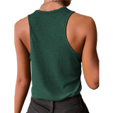 EVE Casual Solid Color Tank Tops GYOU-CX211220