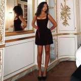 EVE Velvet Sleeveless Tank Dress GLAG-D5A20537F