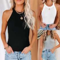 EVE Solid Color Versatile Tank Tops GYOU-CX21512