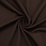 EVE Long Sleeve Solid Color Mini Dress GSZM-C25DS370