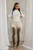 EVE Solid Color Fashion Tight Pants GXHF-M80601